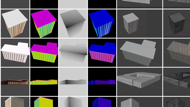 Synthetic 3D Data Generation Pipeline for Geometric Deep Learning in Architecture